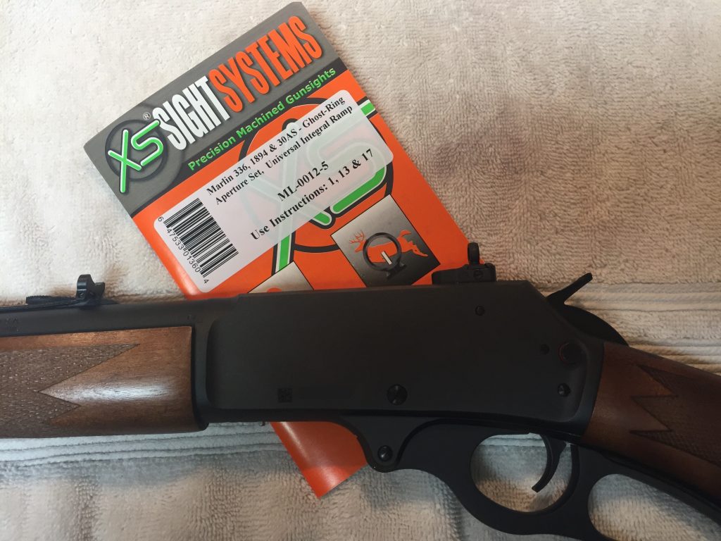 Marlin 336 with XS Ghost Ring Sights